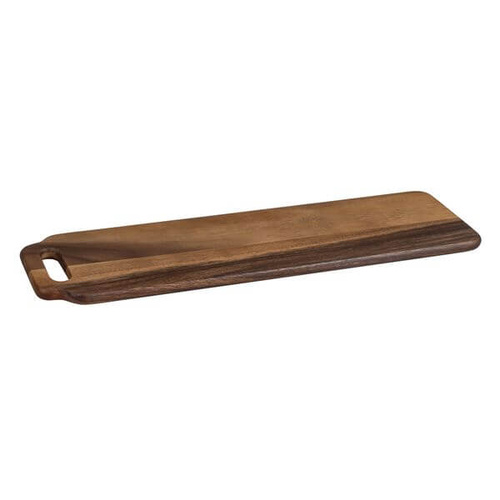 Moda Artisian Rectangular Board With Handle 500x150mm Acacia Wood