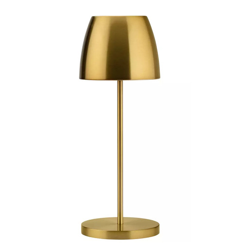 Illumina LED Cordless Lamp Montserrat  300mm - Brushed Gold