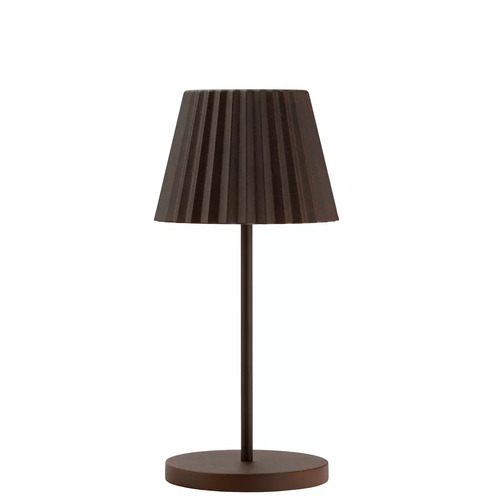 Illumina LED Cordless Lamp Dominica 260mm - Cocoa