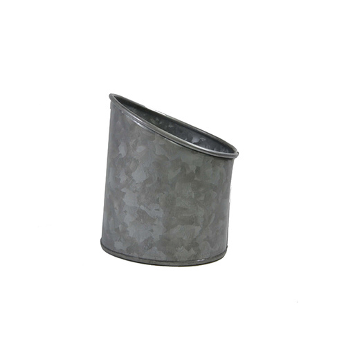 Chef Inox Coney Island Galvanised Pot Slant 105x115mm