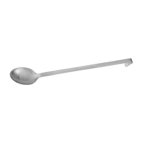 Basting Spoon With Hook - One Piece, Extra Heavy DutySolid 380mm - 18/8 Stainless Steel 