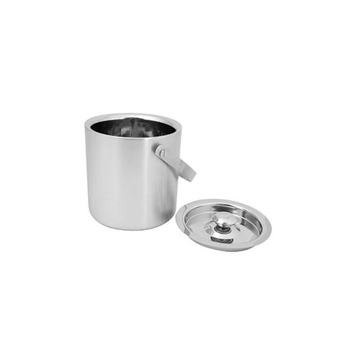 Ice Bucket - Insulated 2.0Lt Heavy Duty - 18/10 Stainless Steel Satin Finish