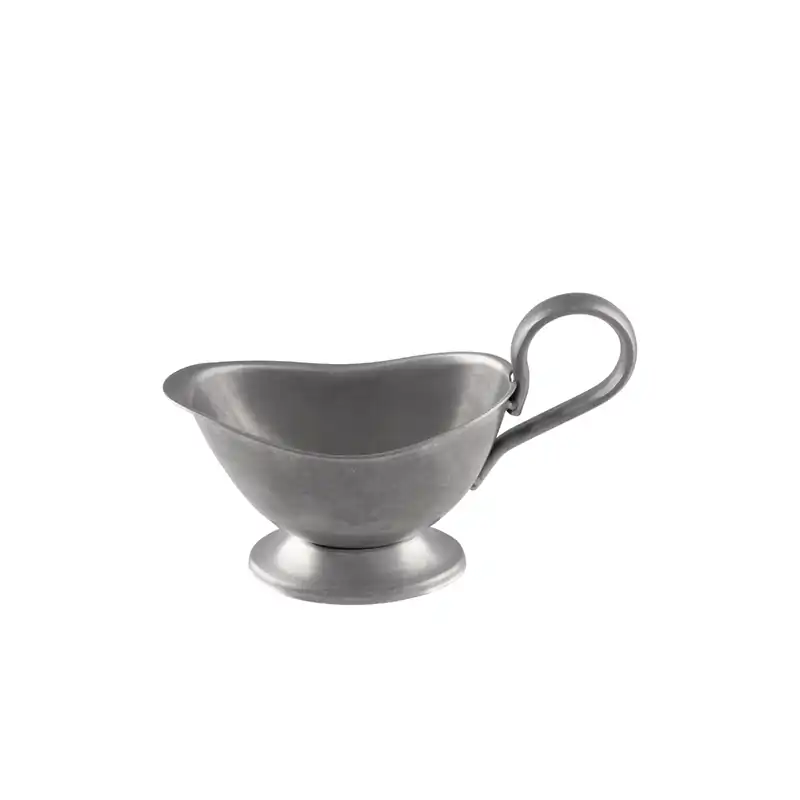 Moda Vintage Stainless Steel Gravy Boat 150ml (Box of 6)