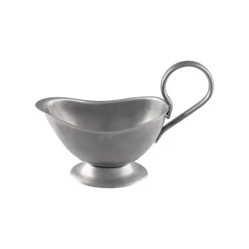 Moda Vintage Stainless Steel Gravy Boat 240ml (Box of 6)