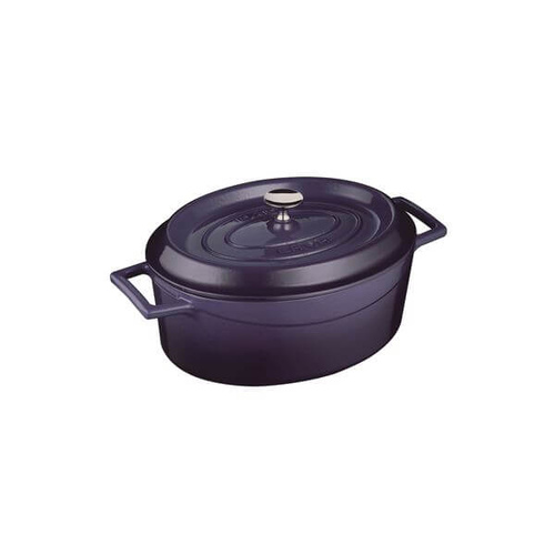 Lava Oval Casserole 250x205x100mm / 3.3Lt Purple 