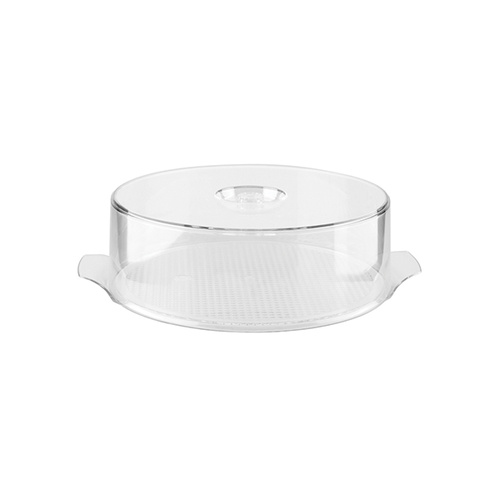 Stackable Acrylic Round Cover & Tray