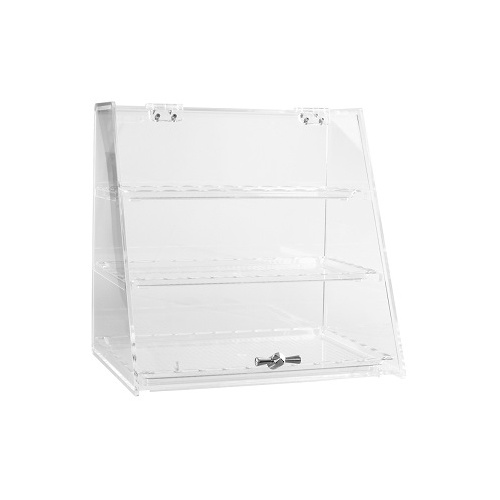 Zicco 3 Tray Display Cabinet - Clean Polycarbonate 250 x 340