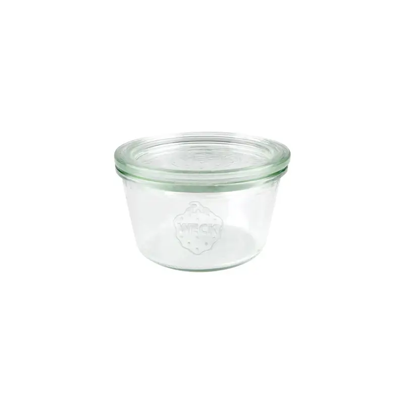 Weck Glass Jar with Lid 290ml 100x55mm (Box of 6)