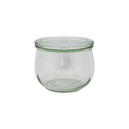 Weck Tulip Glass Jar with Lid 580ml 100x85mm (Box of 6)