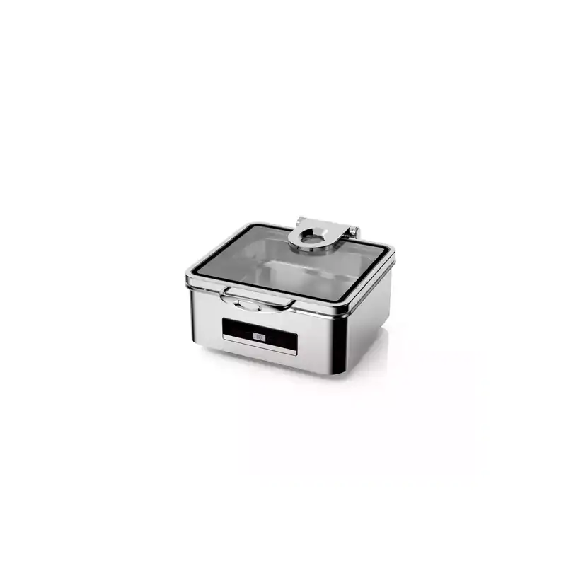 Sunnex Terni Dry Heat Chafer Gn 2/3 5.5Lt with Glass Lid
