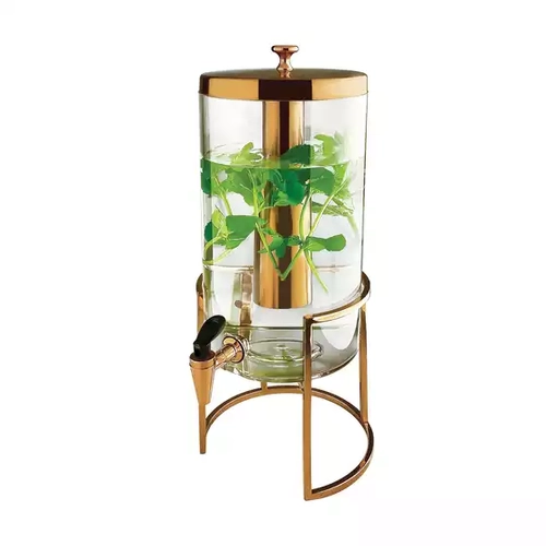Athena Crescent Juice Dispenser S/S Rose Gold - 8Lt