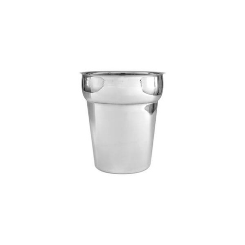 Trenton Round Soup / Bain Marie Inserts 180x210mm / 4.0Lt - 18/8 Stainless Steel