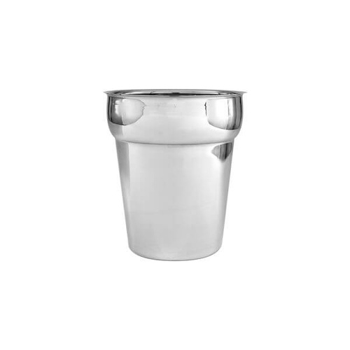 Trenton Round Soup / Bain Marie Inserts 232x210mm / 7.0Lt - 18/8 Stainless Steel
