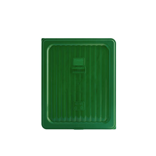 Gastroplast Food Pan Cover Polypropylene 1/2 Size - Green