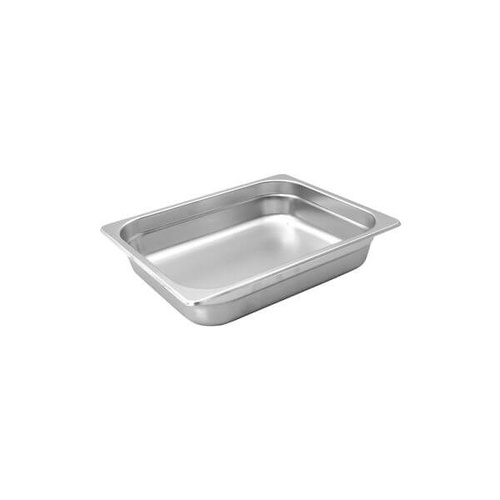 Trenton Anti-Jam Gastronorm Steam Pans 1/2 Size 325x265x25mm / 1.80Lt Stainless Steel