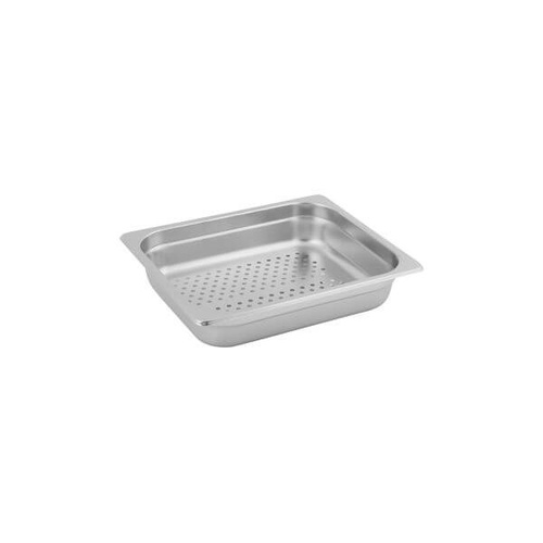 Trenton Anti-Jam Gastronorm Steam Pans 1/2 Size - Perforated 325x265x65mm Stainless Steel