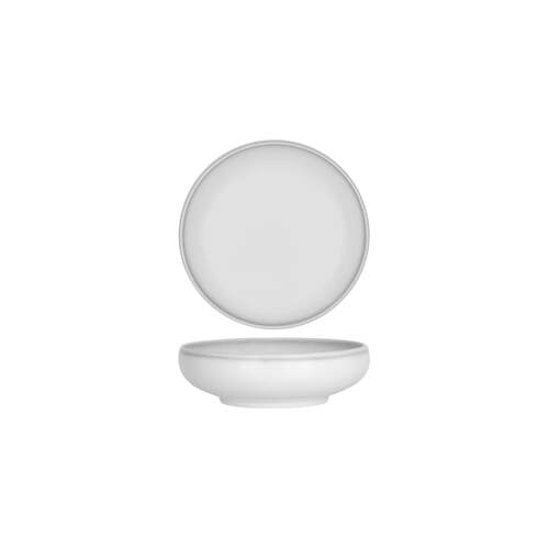 Tablekraft Bistro Round Deep Coupe Bowl 185mm Frosted Steel (Box of 4)