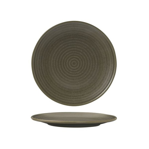 Zuma Cargo Round Plate - Ribbed 210mm - Box of 6