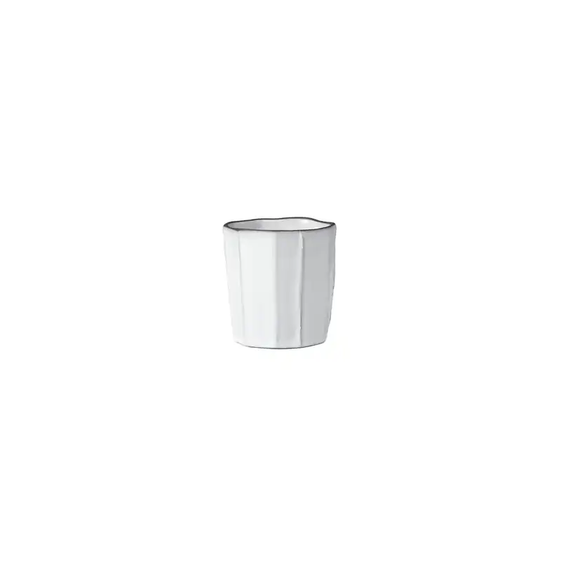 Tablekraft Linea Organics White Tall Tumbler  W/Rim 210ml (Box of 4)