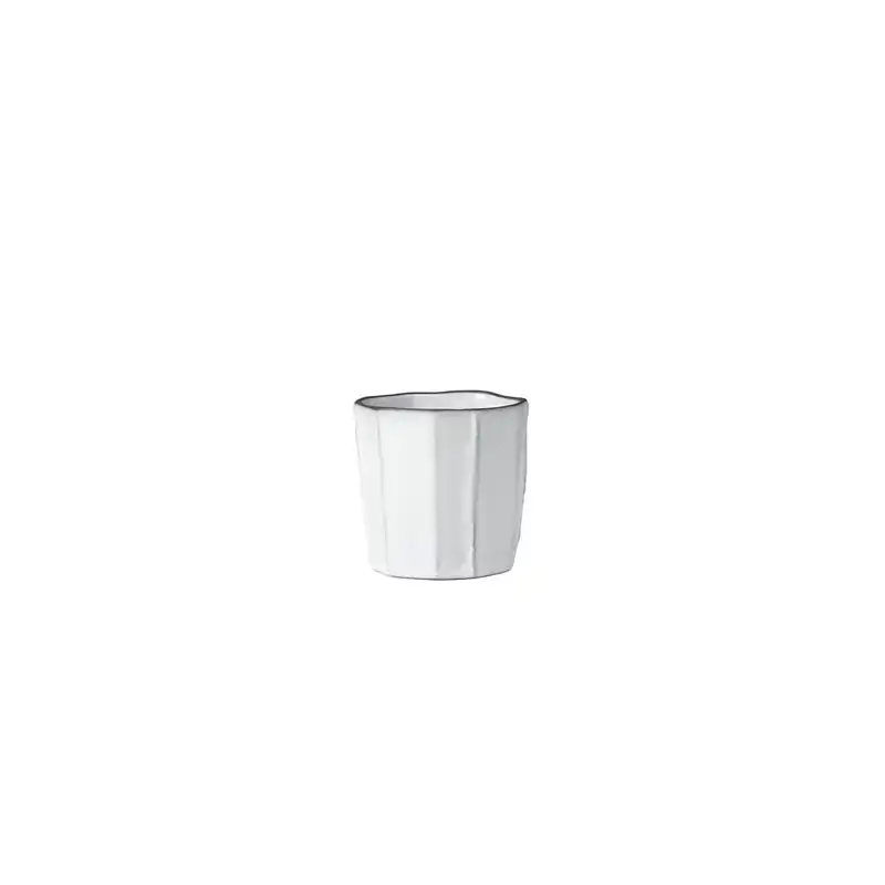 Tablekraft Linea Organics White Short Tumbler  W/Rim 210ml (Box of 4)