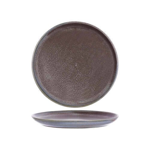 Tablekraft Urban Round Coupe Plate 268x29mm Greystone Blue (Box of 4)