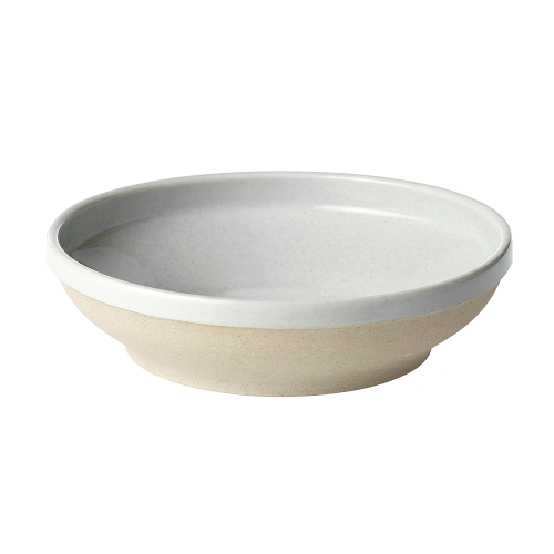 Tablekraft Soho Round Bowl Flared White Pebble 230x55mm (Box of 4)
