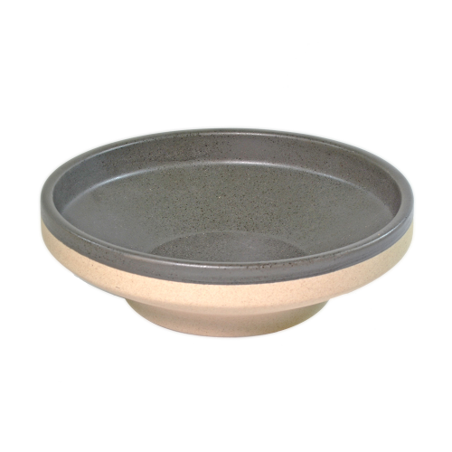 Tablekraft Soho Round Bowl Footed Speckle Black 230x68mm (Box of 4)