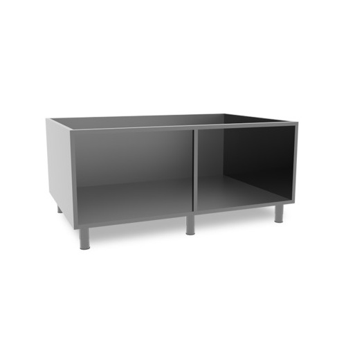 Baron 90VA120 Stainless Steel Open Cabinet - 1200mm Wide