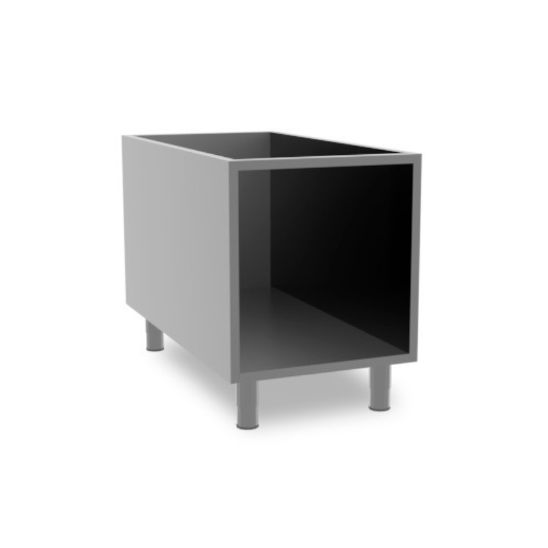 Baron 90VA400 Stainless Steel Open Cabinet - 400mm Wide