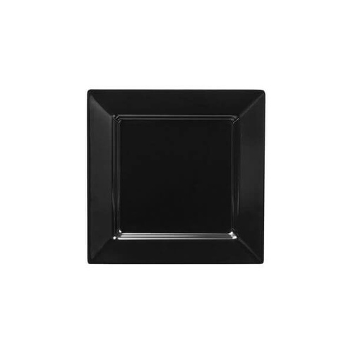 Ryner Melamine Serving Platters Square Platter 300x300mm Black (Box of 3)