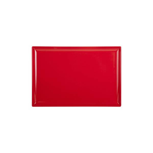 Ryner Melamine Serving Platters Rectangular Platter 350x240mm Red 