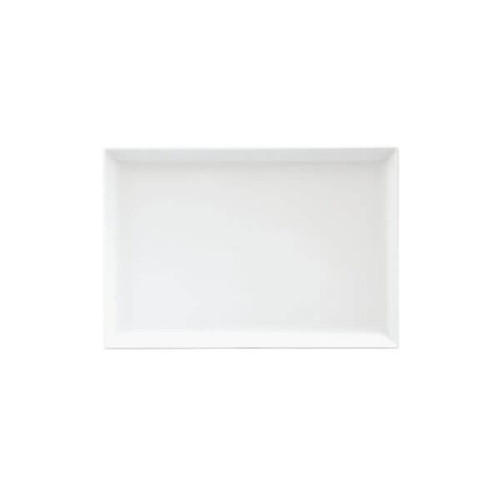 Ryner Melamine Serving Platters Rectangular Platter 350x240mm White  (Box of 6)