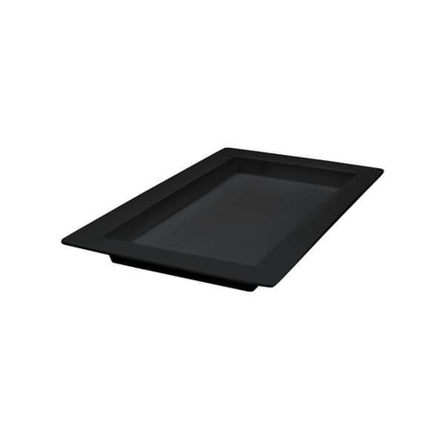 Ryner Melamine Serving Platters Rectangular Deep Platter 500x310x40mm Black 