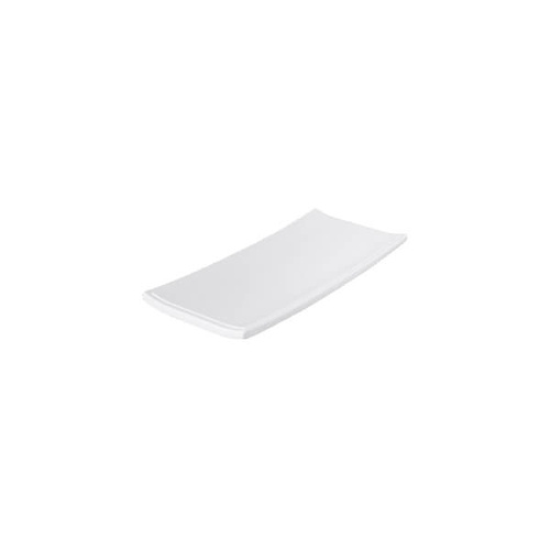 Ryner Melamine Sushi Platter - Framed Edge 236x100mm White