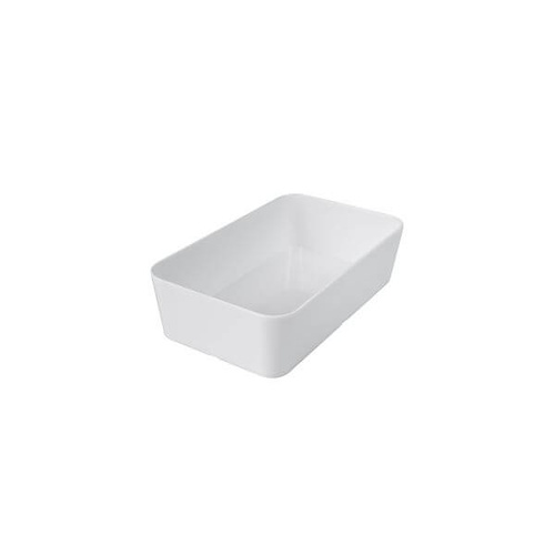 Ryner Melamine Serving Bowls Deep Dish - Straight Sided 251x150x65mm White 