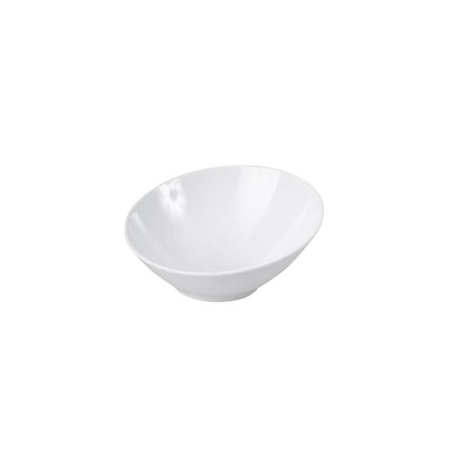 Ryner Melamine Serving Bowls Slant Bowl 300mm White 