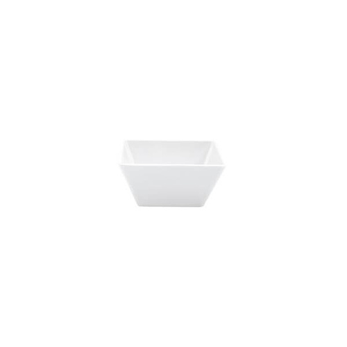 White Ryner Melamine Square Bowl 130x130x70mm