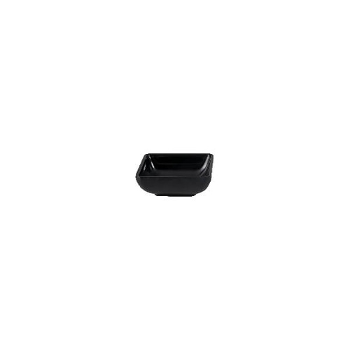 Ryner Melamine Square Sauce Dish 70x70mm Black 