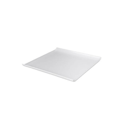 Ryner Melamine Serving Platters Square Platter With Lip 300x300mm White 