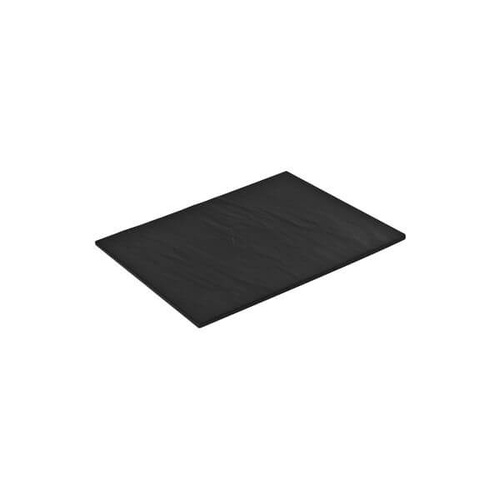 Ryner Taroko Rectangular Platter 325 x 260mm Black (Box of 6)