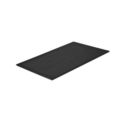 Ryner Taroko Rectangular Platter 530 x 325mm Black (Box of 3)