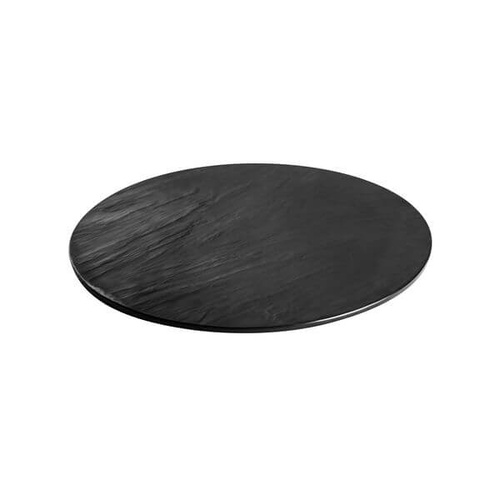 Ryner Taroko Round Platter 430mm Black (Box of 3)