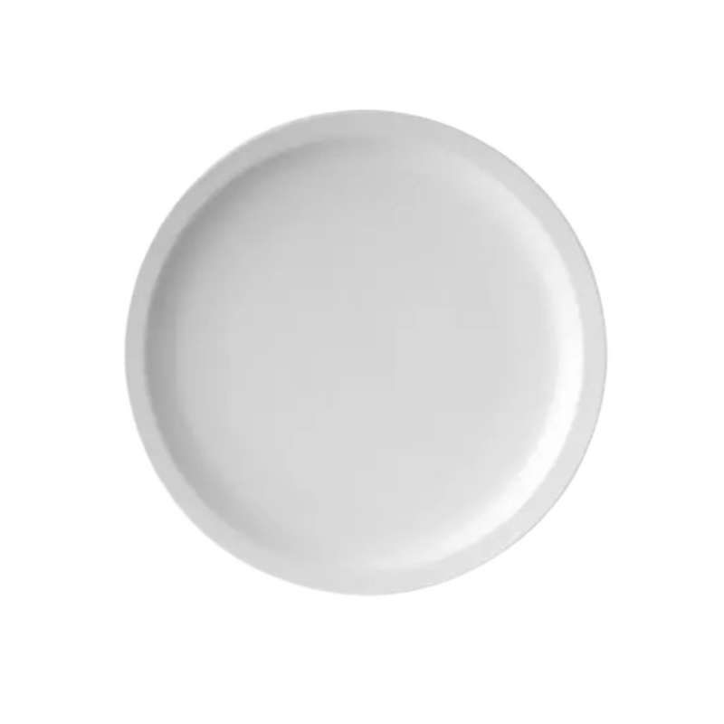 Ryner Melamine Round Plate Narrow Rim 222mm - White (Box of 12)