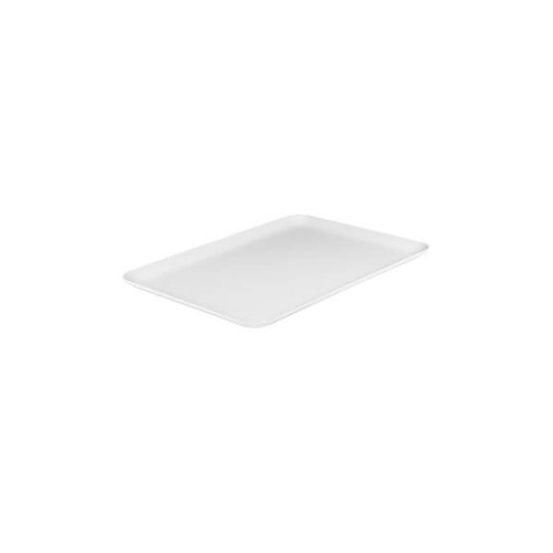 Ryner Melamine Serving Platters Rectangular Coupe Platter 290x200mm White 