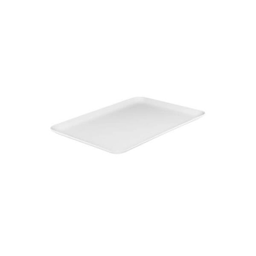 Ryner Melamine Serving Platters Rectangular Coupe Platter 330x230mm White 