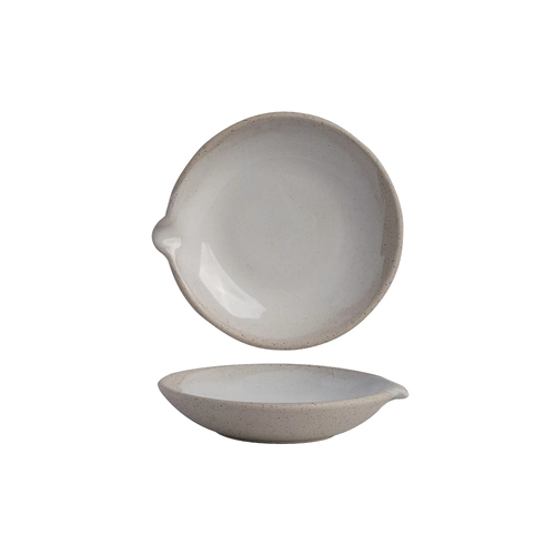 Pottr Gembrook White Dish With Spout 120mm/110ml (Box of 6)