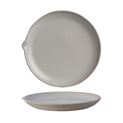 Pottr Gembrook White Coupe Plate With Spout 260mm (Box of 4)