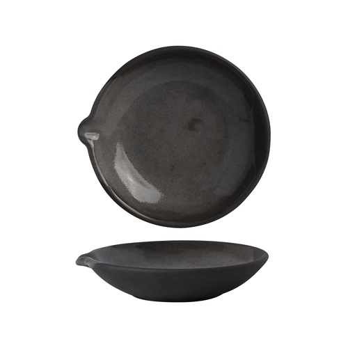 Pottr Gembrook Grey Dish With Spout 120mm/110ml (Box of 6)