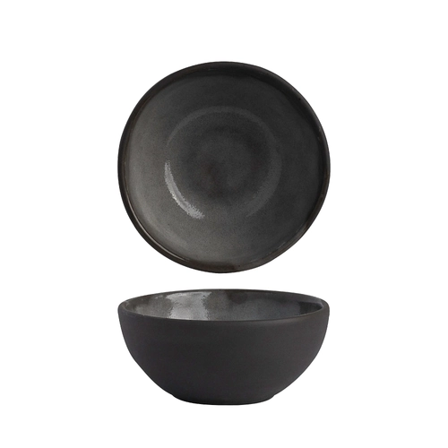 Pottr Gembrook Grey Rice Bowl 120x50mm/370ml (Box of 6)