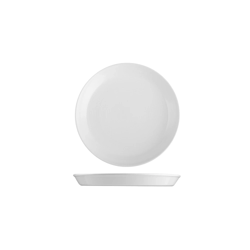 Pottr Finn White Round Tapered Plate 150mm (Box of 6)